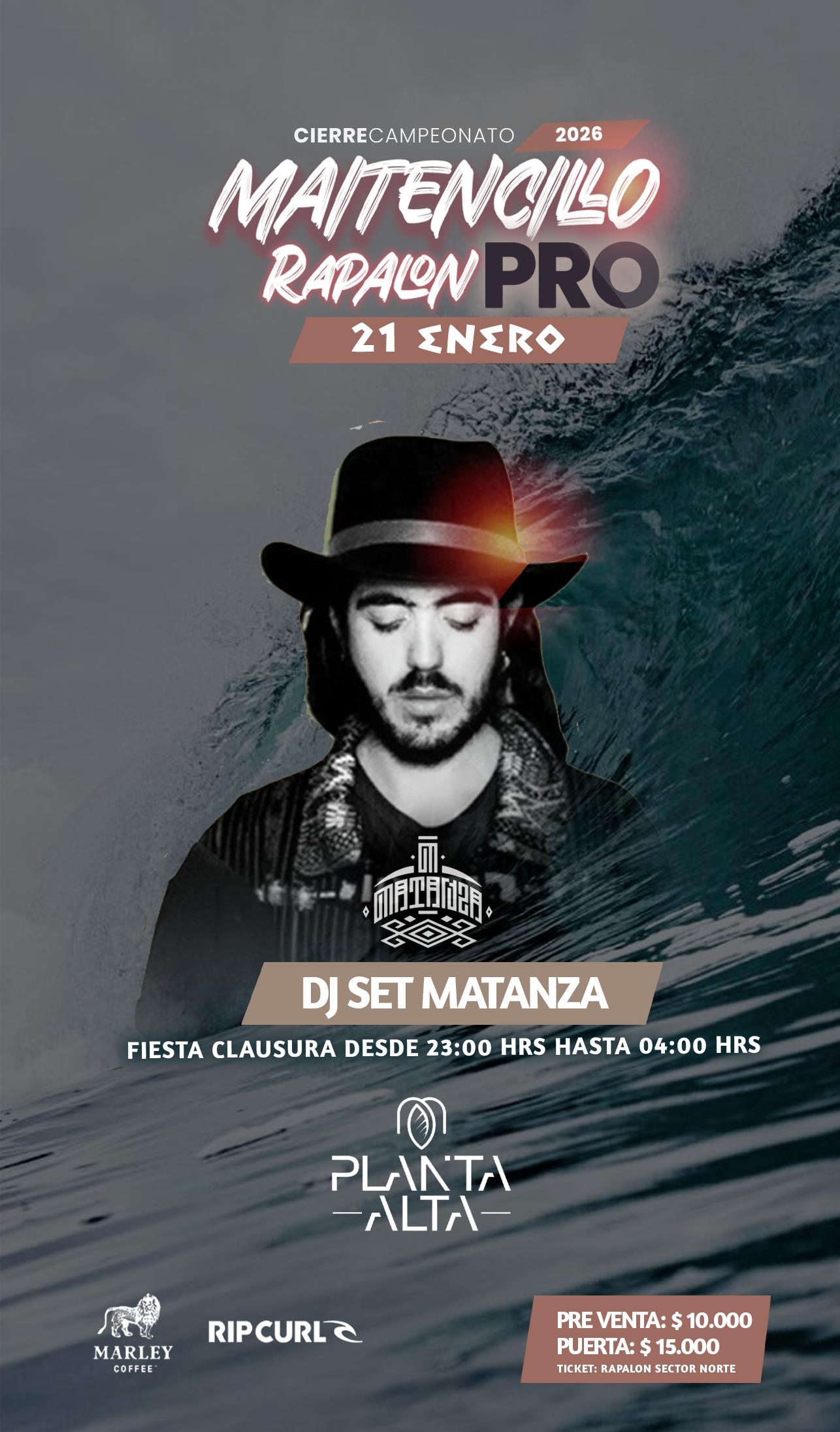 CIERRE CAMPEONATO / DJ SET MATANZA